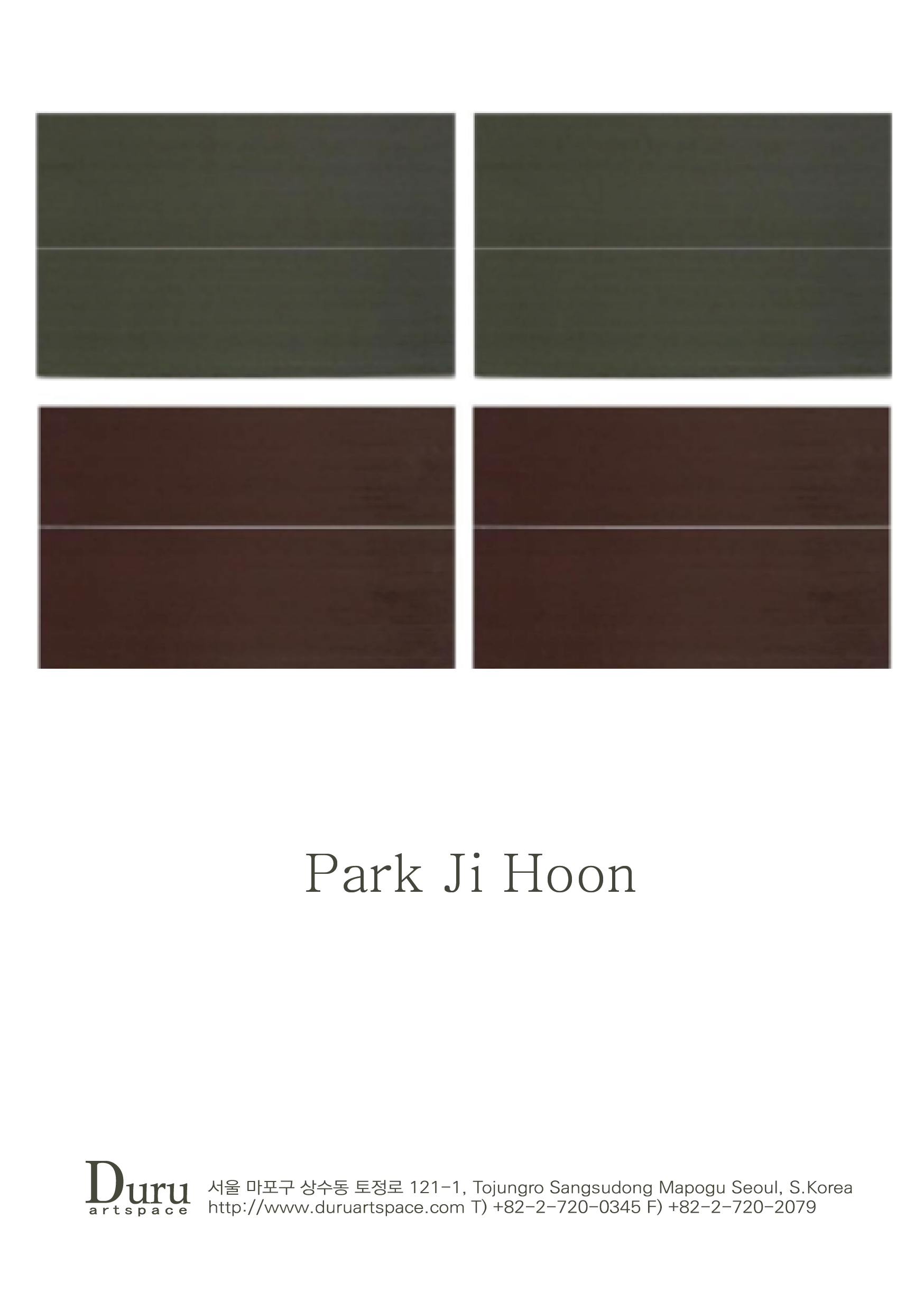 Park JiHoon Solo Exhibition